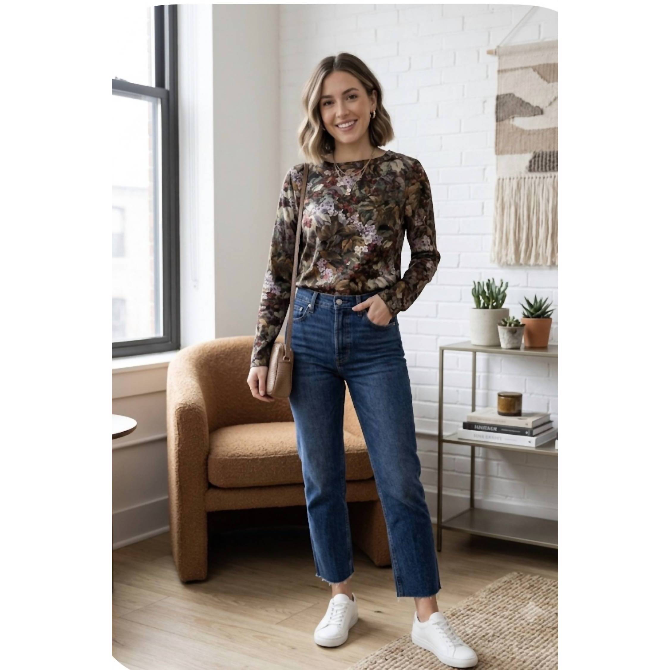 New Momoni Sylvia Silk Colored Blouse In Multi